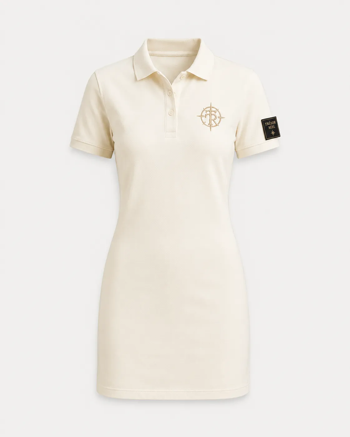Robe femme blanche, vue de face
